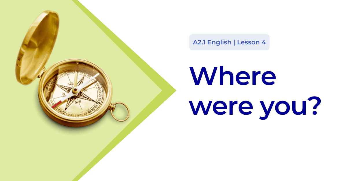 past of to be questions free lesson in English