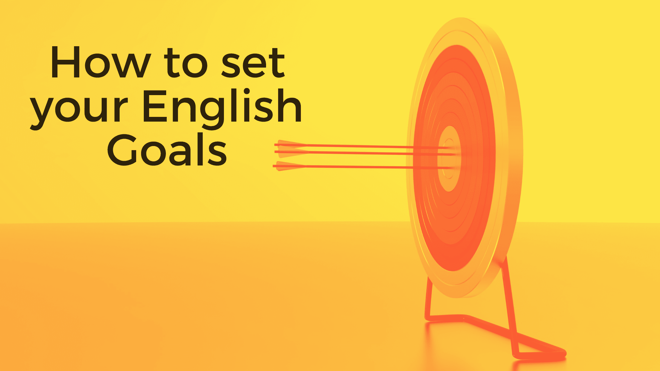 como definir metas em inglês encontre motivação