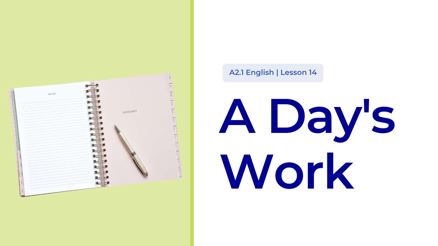 Learn English online - lesson banner for more prepositions of place