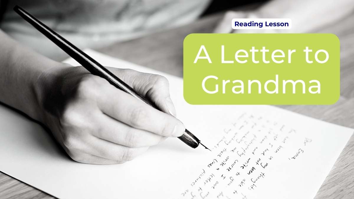 letter to grandma essay