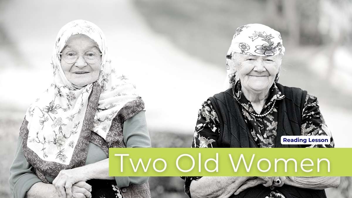 reading lesson two old women cover