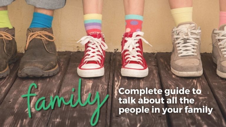 Complete Guide to English Family Vocabulary with Exercises