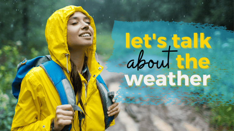 50+ Ways to Talk about the Weather in English