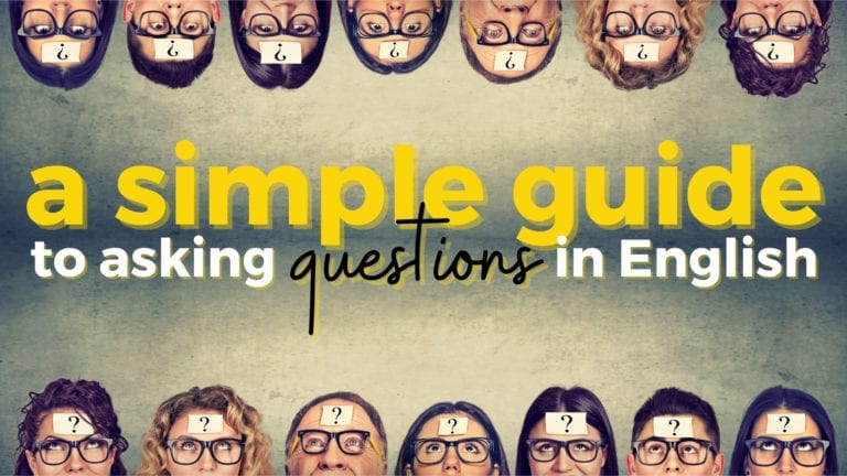 Fazendo perguntas em inglês: um guia simples com mais de 35 exemplos