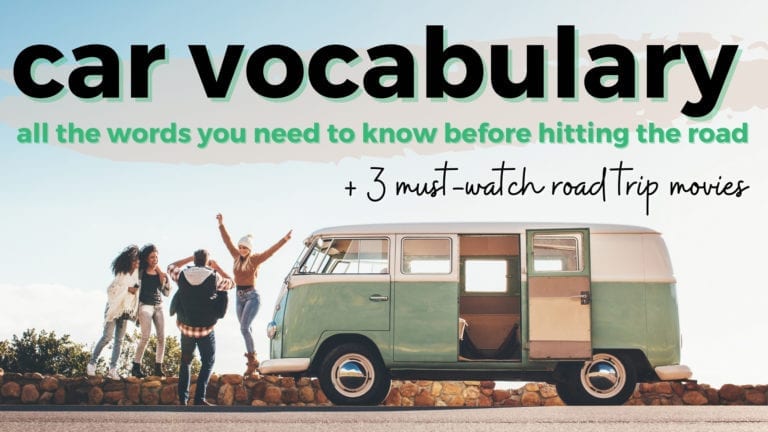 Learn 47+ Essential Car Part and Transport Vocabulary and Phrasal Verbs