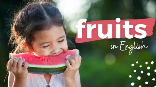frutas em inglês, nomes de frutas em inglês, frutas no vocabulário em inglês