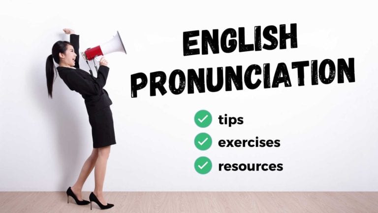 Aprenda los conceptos básicos de la pronunciación en inglés, más 4 ejercicios