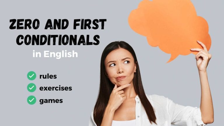 Zero and First Conditionals in English