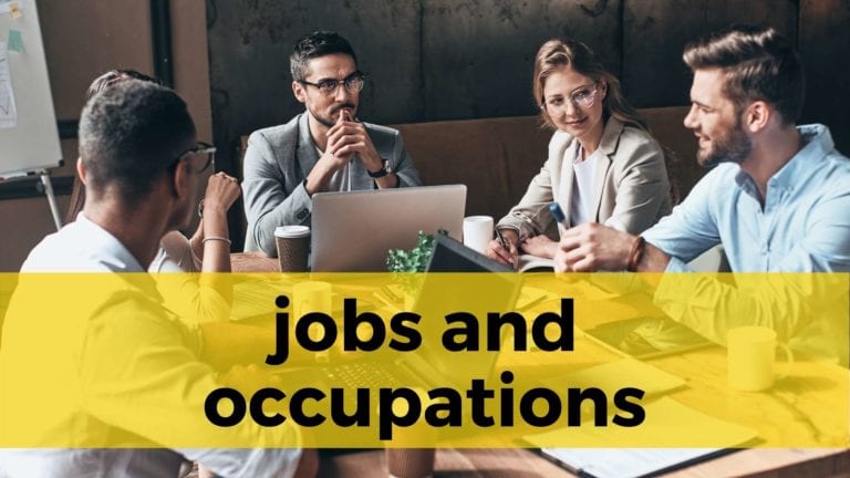 Jobs and Occupations: Games and Exercises in English