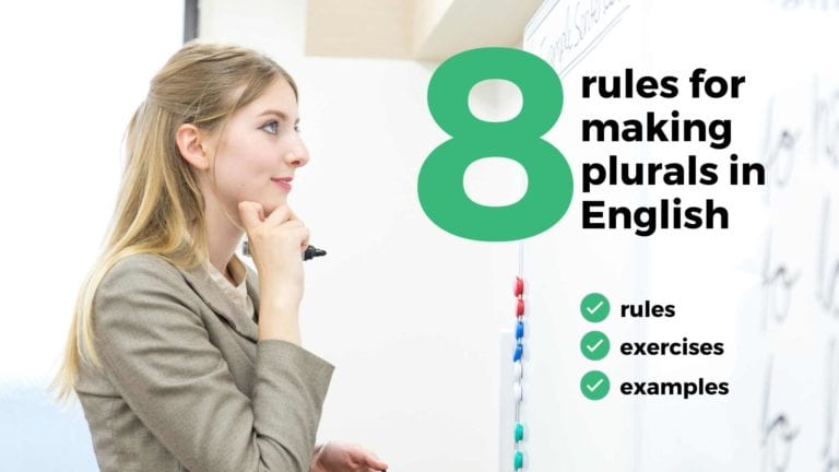 8 reglas para sustantivos en plural en inglés, incluidas palabras irregulares difíciles
