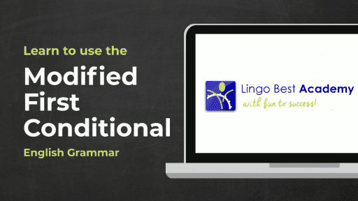 Modified First Conditional English Grammar Video